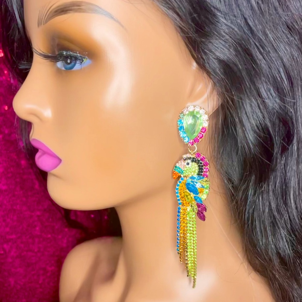 “Parrot Bae” Earrings